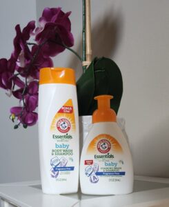 Arm & Hammer baby wash and shampoo